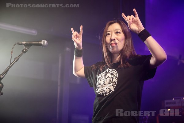 SHONEN KNIFE - 2023-04-07 - PARIS - Petit Bain - Atsuko Yamano